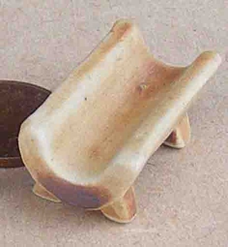 Dolls house terracotta trog - dolls,