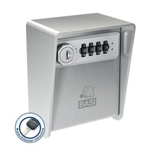 BASI - Schlüsselsafe - SSZ 350 - Edelstahl - Zahlenschloss - Tresor