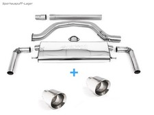 Milltek Sportauspuffanlage ab OPF VW Golf 8 GTI inkl. Clubsport je 115mm