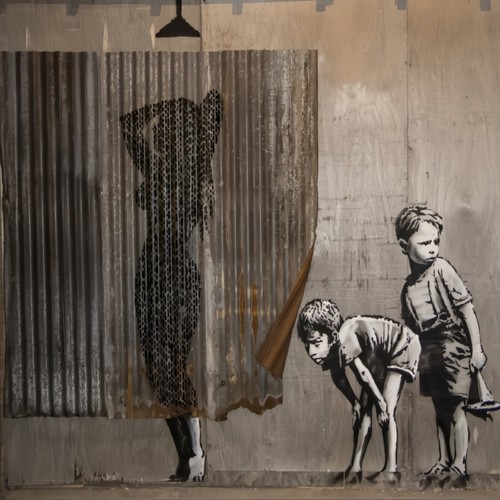 Motiv banksy street art - motiv, 20