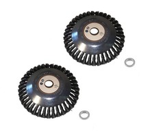 2 X 200mm Unkrautbürste für