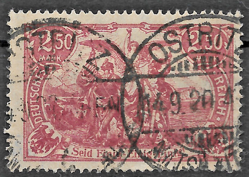Deutsches reich germania - reich, 115b