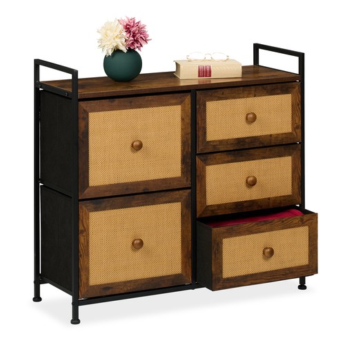 Kommode beistellschrank rattan - beistellschrank,
