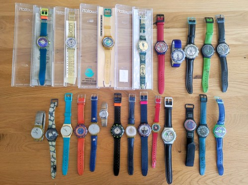 Swatch konvolut armbanduhren - swatch,