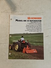 Vintage Howard HR10 Rotavator