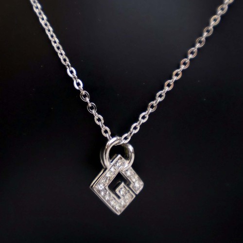 Givenchy silver plated logo - g,