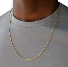 750 Gelbgold Halskette 18 Karat Chain 56cm x 1,7mm 7,6g Gold PL 18K Punziert