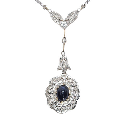 Collier artdeco altschliff und - collier,