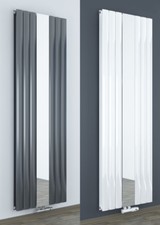 SPIEGEL PANEELHEIZKÖRPER DOPPELLAGIG BADHEIZKÖRPER MITTELANSCHLUSS HEIZKÖRPER 