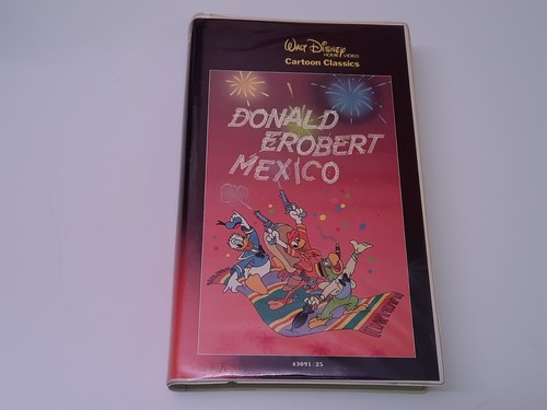 Donald erobert mexico 1944 vhs - donald,