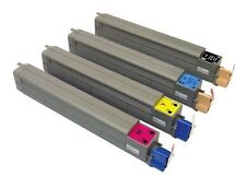 4x Toner für OKI C810n C810dn C830n C830dn komp. zu 44059108- 44059105 Cartridge