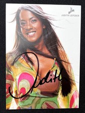 Autogrammkarte Judith Lefeber