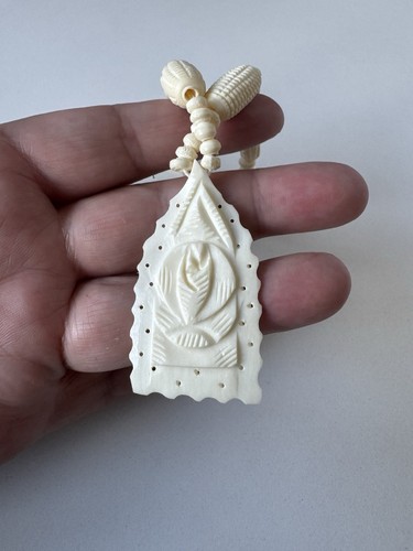 Vintage kette aus geschnitztem - kette,