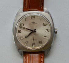 Dugena Troupier Herren Armbanduhr vintage mechanisch Handaufzug Schweiz