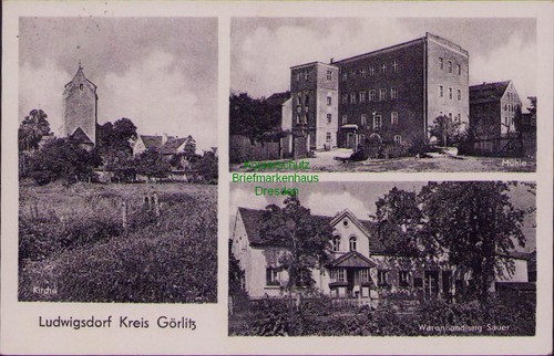164407 ludwigsdorf kreis - ak,