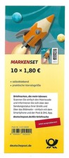 FB 143 III Raketenpost 160 Bundesdruckerei , geschlossene 4, seltene Variante