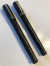 Gladiator Safety Pen, Sicherheitshalter aus Frankreich, 18 CT Goldfeder, 2 Stück