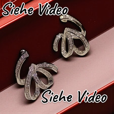 Luxuriöse Damen 14K Weißgold