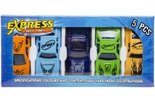 Karton mit 5 Stück Autos