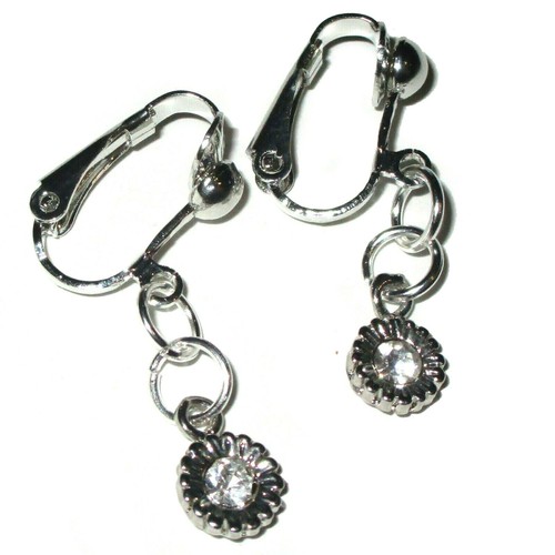 Ohrclips clips strass kleine - strass,