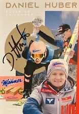 Autogramm Daniel HUBER Skisprung Olympiasieger 2022 Österreich handsigniert xyz