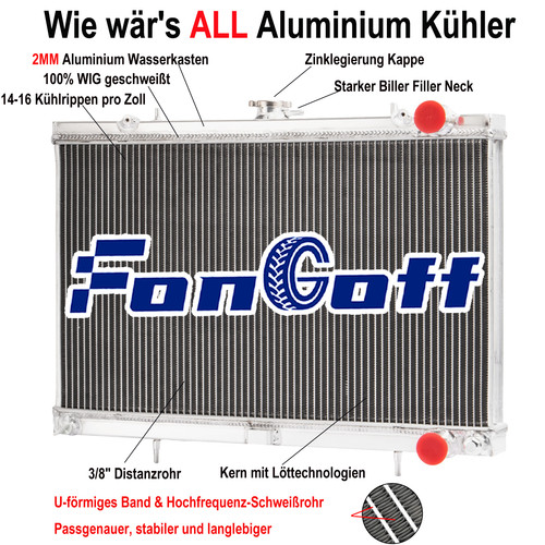 Reihig aluminium kühler - aluminium,