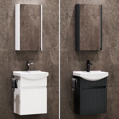Badezimmermöbel set wega matt - badezimmermöbel,