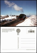 Ansichtskarte Wernigerode Dampflok 99 7243 der HSB am Bahnhof Brocken 2005