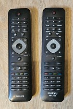 Original TV Fernbedienung Philips Smart TV u. Ersatzfernbedienung Huayu RM-L1128