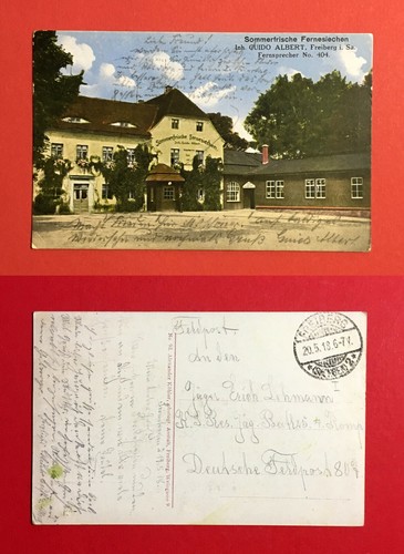 Freiberg 1918 - ak,