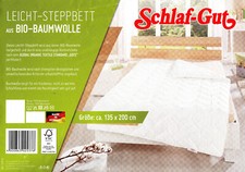 Schlafgut Leicht-Steppbett 135