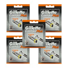 Gillette Contour Plus Rasierklingen 10,20,30,40,50,100 Rasierklingen -NEU - OVP-