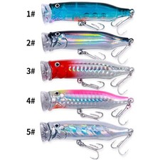 Leicht Zu Fangen Fisch Top-Wasser Wobbler Fischereiköder ABS+Edelstahl 10g