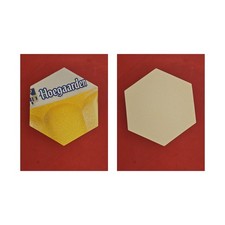 Hoegaarden weiß-blaue Schrift