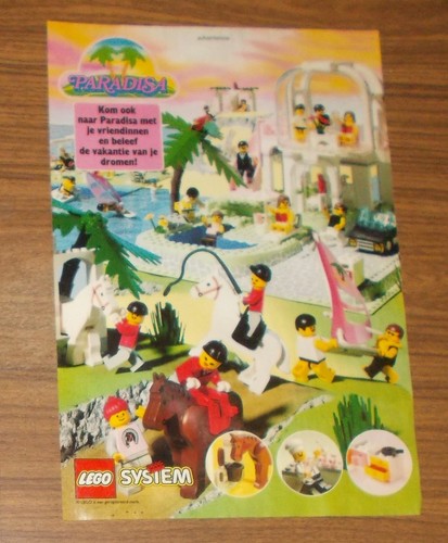 Seltene werbung lego paradisa - werbung,