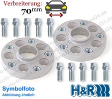 H&R TRAK+ Spurverbreiterung DRA 70mm/Achse u.a.: BMW 5er E60, Bj. 2001-2010