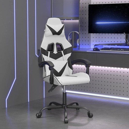 Vidaxl gaming stuhl weiß - gaming-stuhl,
