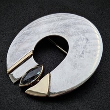 Vintage Designer Brosche 925