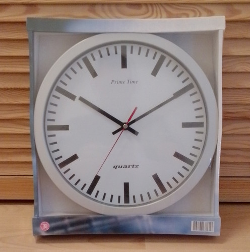 Prime time wanduhr - time, quartz