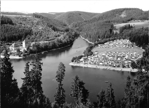 Hohenwarte saalfeld - ak,,