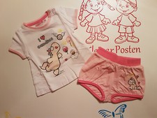 Zweiteiler Sommerset T-Shirt und Hose Pummelchen Einhorn Größe 62 68 80 86 92