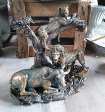 SCHREIBTISCH STATUE FIGUR