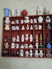 Setzkasten mit 53 Miniaturen