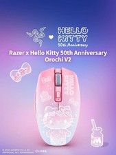 Razer x Sanrio Characters Hello Kitty² Orochi V2 Wireless BT Mouse DE   