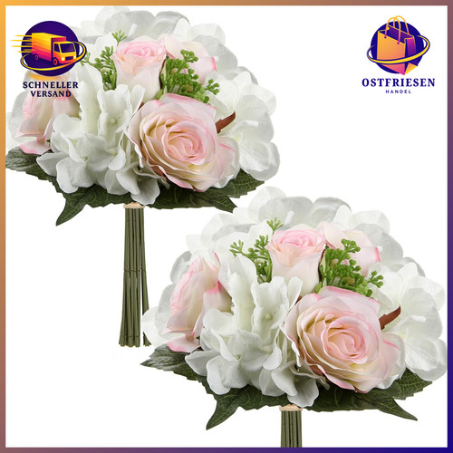 Kunstblume blumenstrauß 2er - blumenstrauß,
