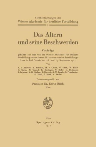 Das altern und - und, seine