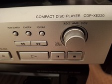 Sony CD Player CDP XE220 Silber High End