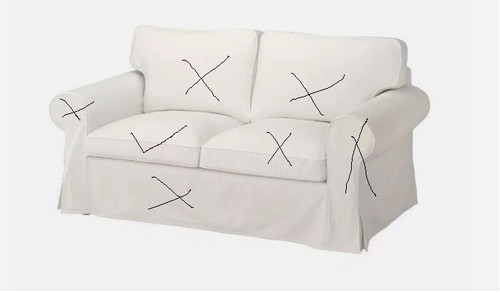 Gebrauchter ikea ektorp - ektorp, bezug