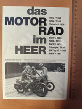 Das Motorrad im Heer NSU