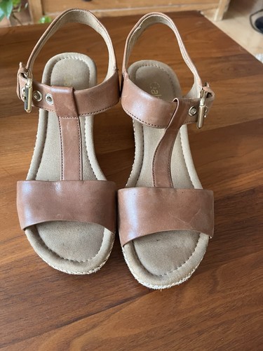 Gabor sandalen mit keilabsatz - sandalen,